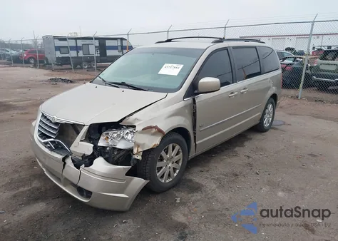 2009 Chrysler Town & Country Touring из США, поврежденный, VIN 2A8HR54X59R652864